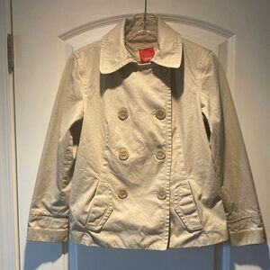 Esprit Outerwear Light Khaki Peacoat
